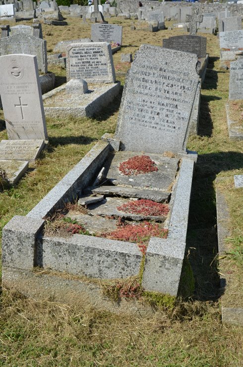 Lander Elvin Comley grave
